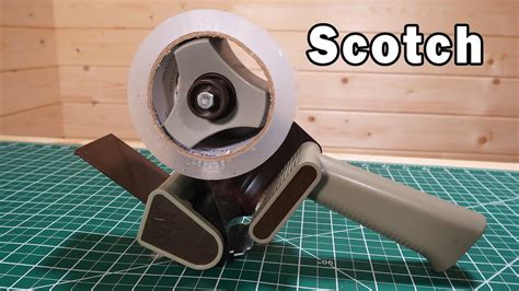 Scotch 3m Industrial Packing Tape Dispenser - YouTube