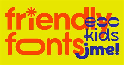 13 friendly fonts for modern logotype