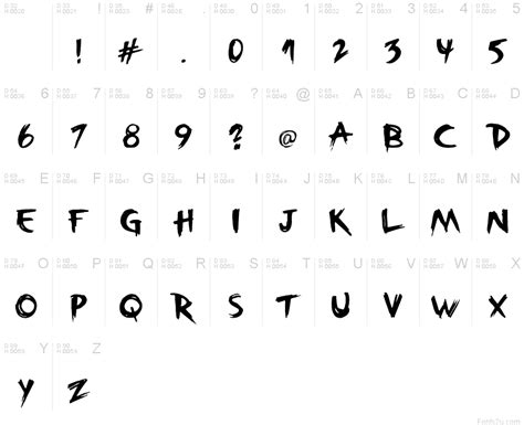 Broken font | Fonts2u.com