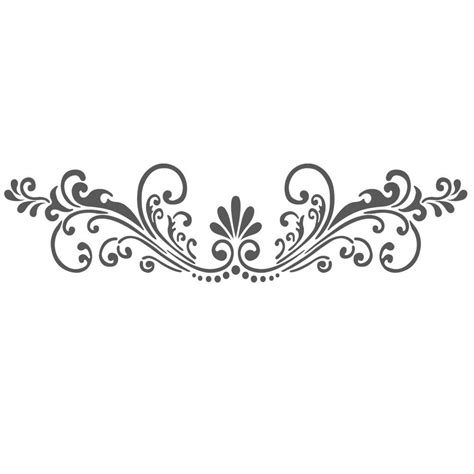 Wall Stencils Border Stencil Pattern Reusable Template for DIY wall ...