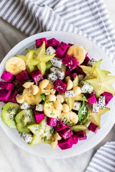 Dragon Fruit Salad - Sunkissed Kitchen