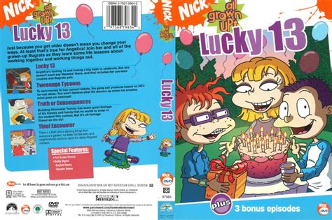 All Grown Up: Lucky 13 dvd cover (2004) R1