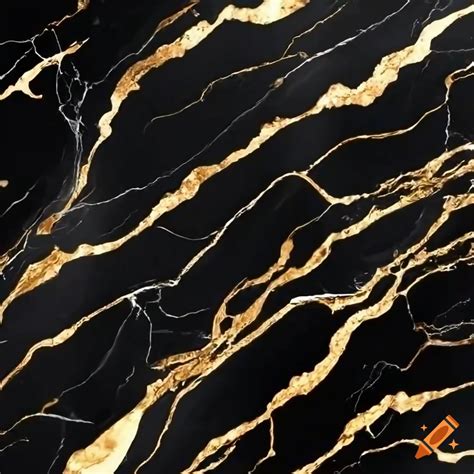 Real black marble with gold veins, 4k, high resolution, gold with ...