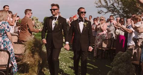 Scott Mills ties the knot with Sam Vaughan in a star-studded ceremony ...