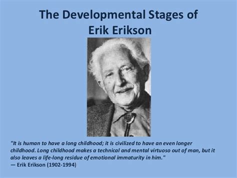 Erik Erikson-Stages of Development