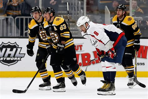 Bruins score early and often, and Capitals enter holiday break with a dud - The Washington Post