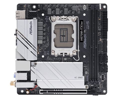 全品送料0円 H670M-ITX/ax [MiniITXマザーボード /LGA1700] マザーボード - www ...