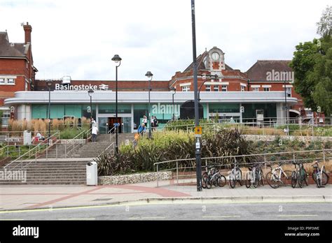 Basingstoke's Railway Station, UK Stock Photo - Alamy