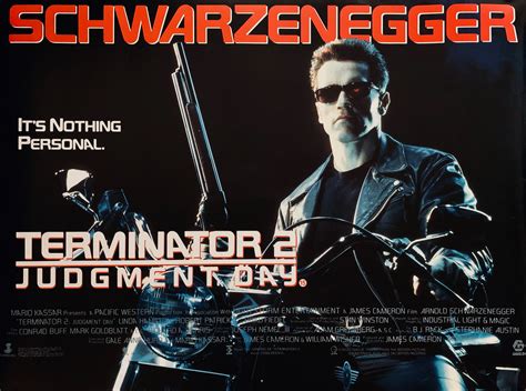 Original Terminator 2: Judgement Day Movie Poster - James Cameron