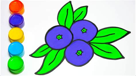 Blueberry Drawing | Free download on ClipArtMag