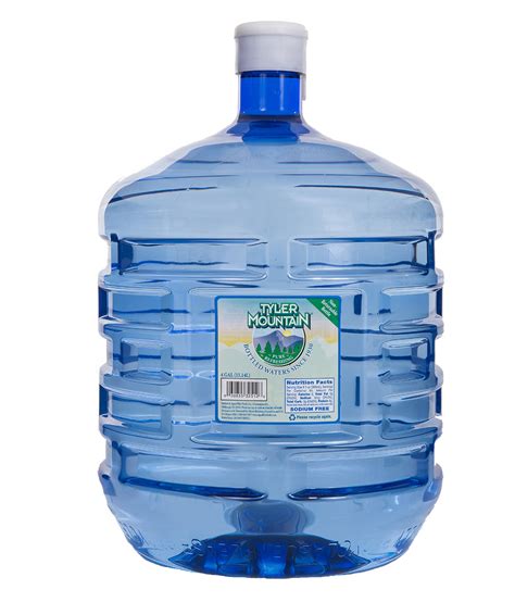 Four Gallon Spring and Pure Non-Returnable Bottles