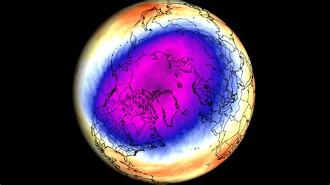 A polar vortex is now emerging over the North Pole and could impact the winter of 2022-2023 ...