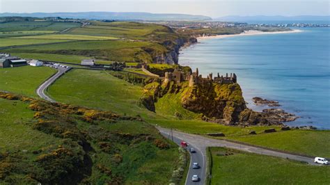 Dunluce Castle A Romantic Ruin In N. Ireland