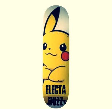 Electabuzz Skateboard.Co: Pikachu Deck