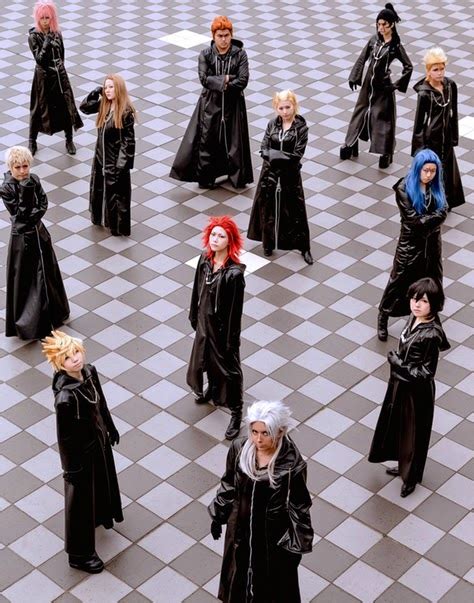 Final Fantasy Cosplay Costumes: Cool Kingdom Hearts Organization XIII ...