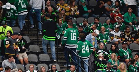 Dallas Stars apologize for fans throwing debris on the ice during loss to Golden Knights - On3