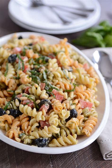 TRI-COLOR PASTA SALAD