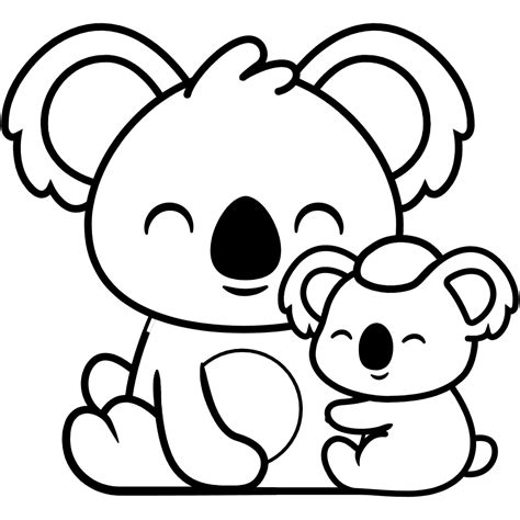 Koala Coloring Pages Printable for Free Download