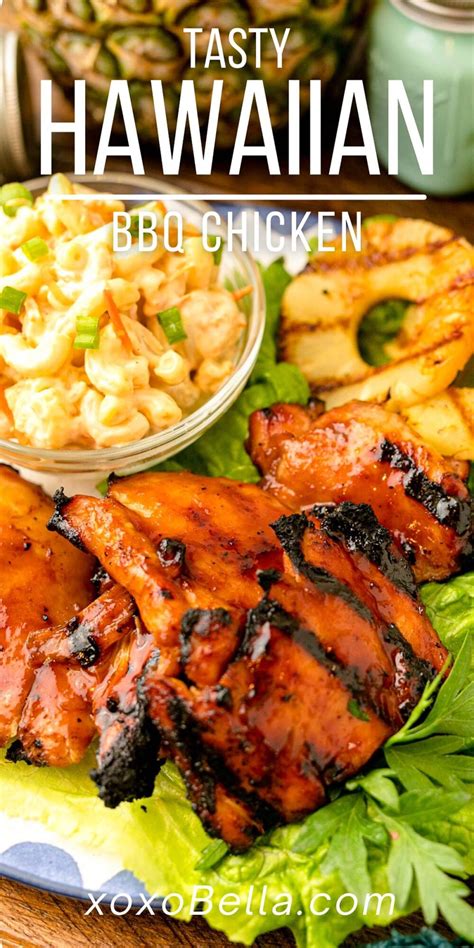 Hawaiian BBQ Chicken - xoxoBella