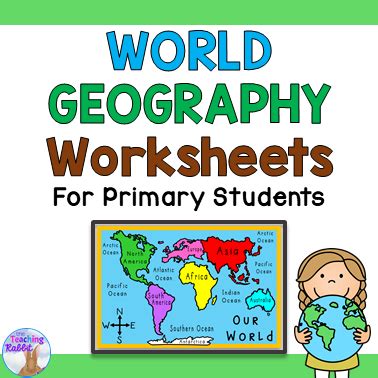 world_geography_worksheets – The Teaching Rabbit