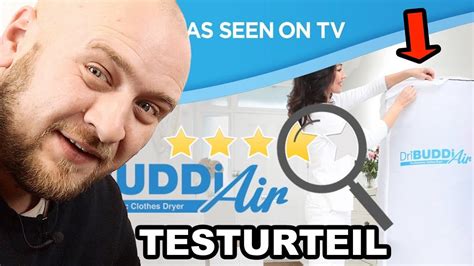 Dri BUDDI AIR "WÄSCHETROCKNER " TESTBERICHT - YouTube