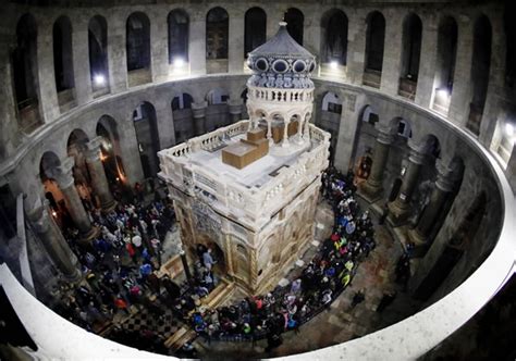 La Tumba de Jesús concluye su restauración en Jerusalén