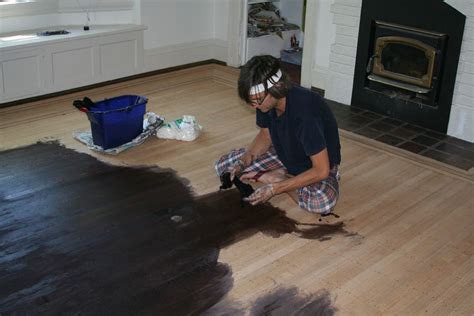 ebony stain on oak floors how-to (read this first: i.e. ou… | Flickr