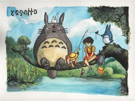 Totoro fanart by EpsilonEridani on DeviantArt