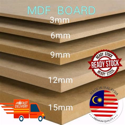 12mm MDF BOARD customade size | Shopee Malaysia