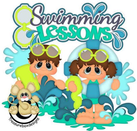 Swimming Lessons Swimming Digital clipart Images PNG | Etsy in 2021 | Treasure box designs, Clip ...