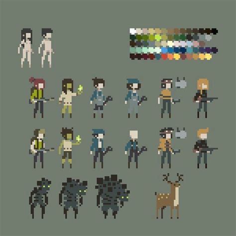 Pin by Caleb Galvan on cyberpunk! | Pixel art characters, Pixel art ...