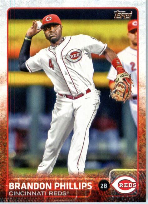 Amazon.com: 2015 Topps Mini #266 Brandon Phillips Baseball Card ...