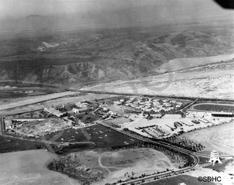 Agua Caliente Hotel - aerial - 1929 - San Diego History Center