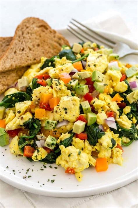 Tofu Scramble Recipe - Jessica Gavin