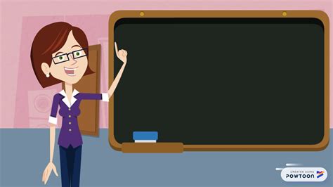 Animation Of Teacher Explain in Classroom #2 - YouTube