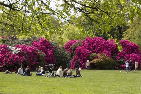 Goodison Fountain and Kenwood House Flower Gardens, Hampstead Heath ...