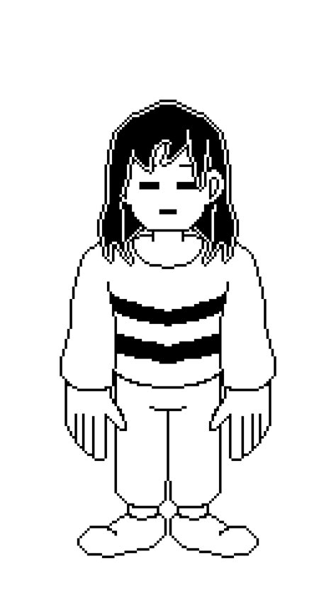 Undertale frisk Pixelart by chichi3002 on DeviantArt