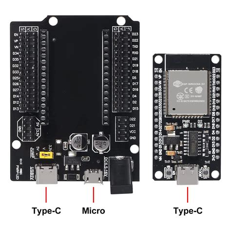 ESP32-Development-Board-Expansion-Board-TYPE-C-USB-CH340C-WiFi ...