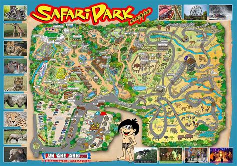 Parc Safari Park Map