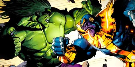 Thanos vs Hulk Rematch Fixes the MCU's Most Misleading Fight