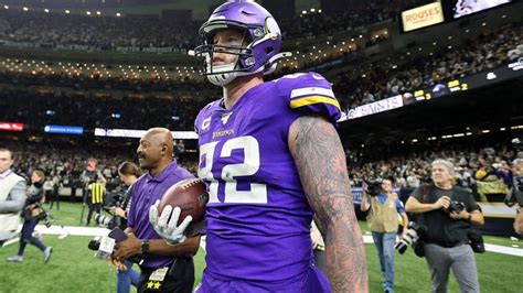 Kyle Rudolph opens up on future with Vikings, team's rough start ...