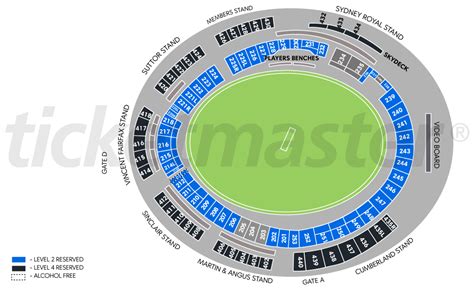 Giants Stadium Sydney Seating Chart Rows | Awesome Home