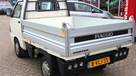 Piaggio Porter 100% Electric Automaat 6500km - YouTube