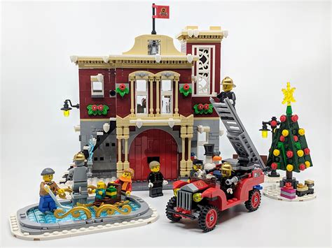 10263: LEGO Creator Winter Village Fire Station Set Review - BricksFanz