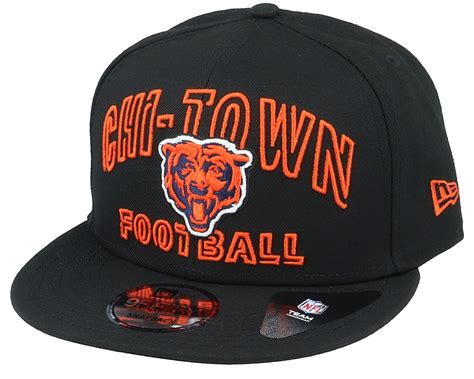 Chicago Bears NFL 20 Draft Alt 9Fifty Black Snapback - New Era cap ...