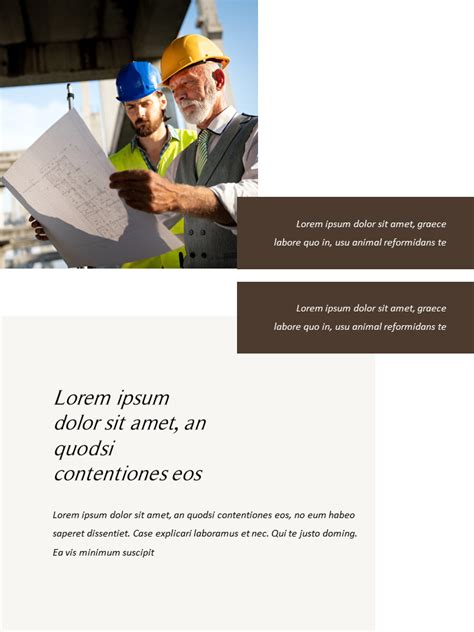 Construction Industry powerpoint presentation template