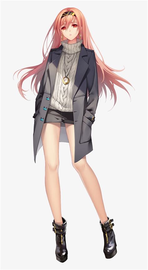 Anime Girl Full Body Transparent PNG - 875x1500 - Free Download on NicePNG