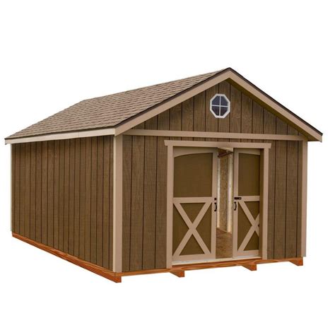 Best Barns North Dakota 12X20 Wood Shed | Free Shipping