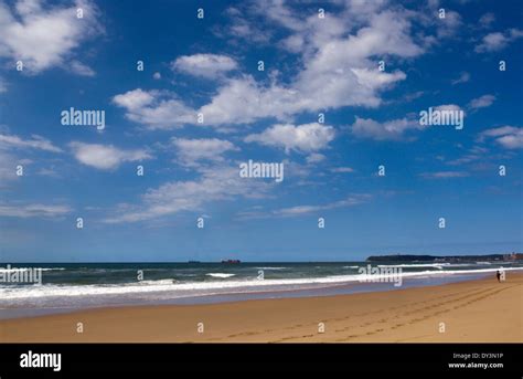 view of beach ocean and bluff in Durban South Africa Stock Photo - Alamy