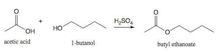 Assume that you are a chemist trying to prepare butyl ethanoate, a flavouring agent used in the ...